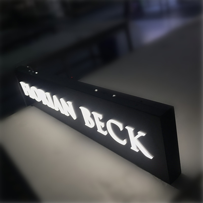 Specialty Blade Sign LED Projection Light Box for Advertising