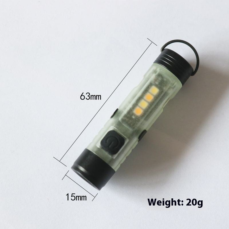 Rechargeable Magnetic LED Cap Lamp Pocket Flashlight Long-Lasting Torch for Camping Hiking Outdoor Workshop Emergency Lighting