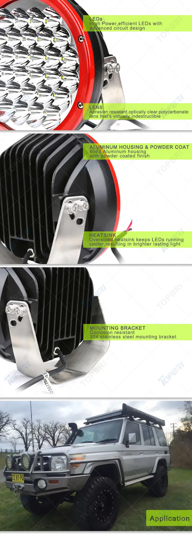 LED Offroad Lights Detail 1