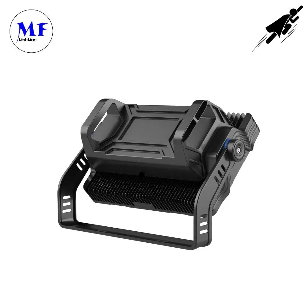 ETL RoHS IP66 Weatherproof Outdoor Lighting 400W 800W 1200W 1800W High Power High Mast LED Flood Light for Construction Site Temporary Work Area Port Harbor