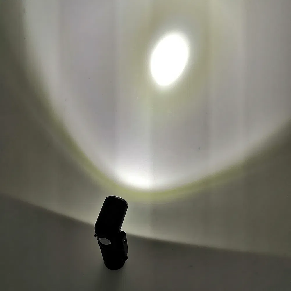 Rechargeable Foldable Head Portable LED Flashlight