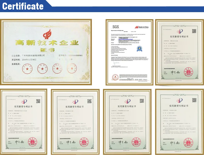 Certifications