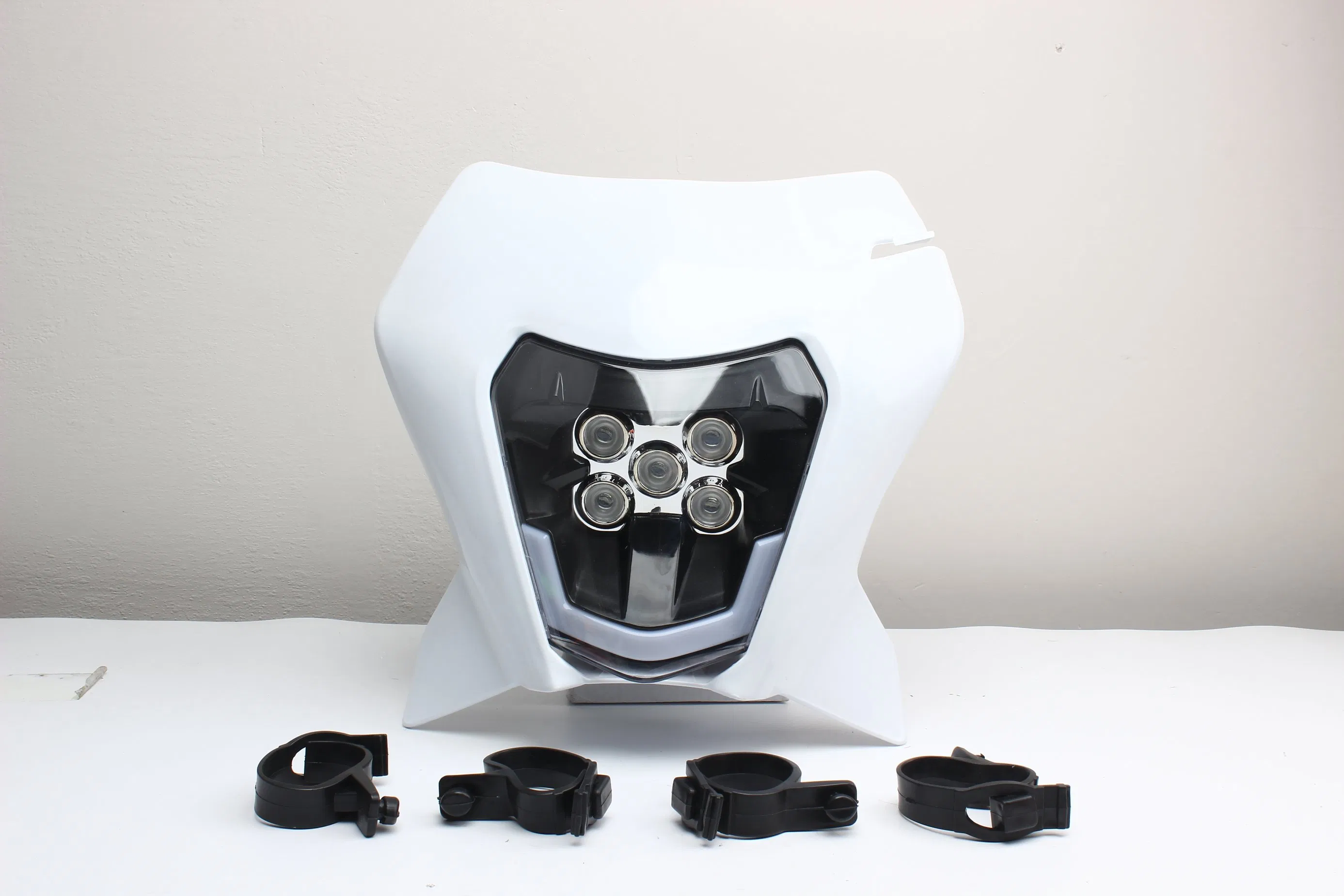 New Motorcycle LED Headlight Dual Sport for Motocross Dirt Bike Headlamp Exc 300 450 690 Enduro R SMC-R Xc Xc-F Sx 2012-2021