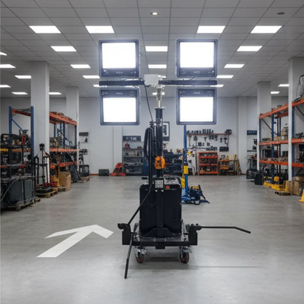 Cool White Wireless Marine Alarm System with Portable Tripod