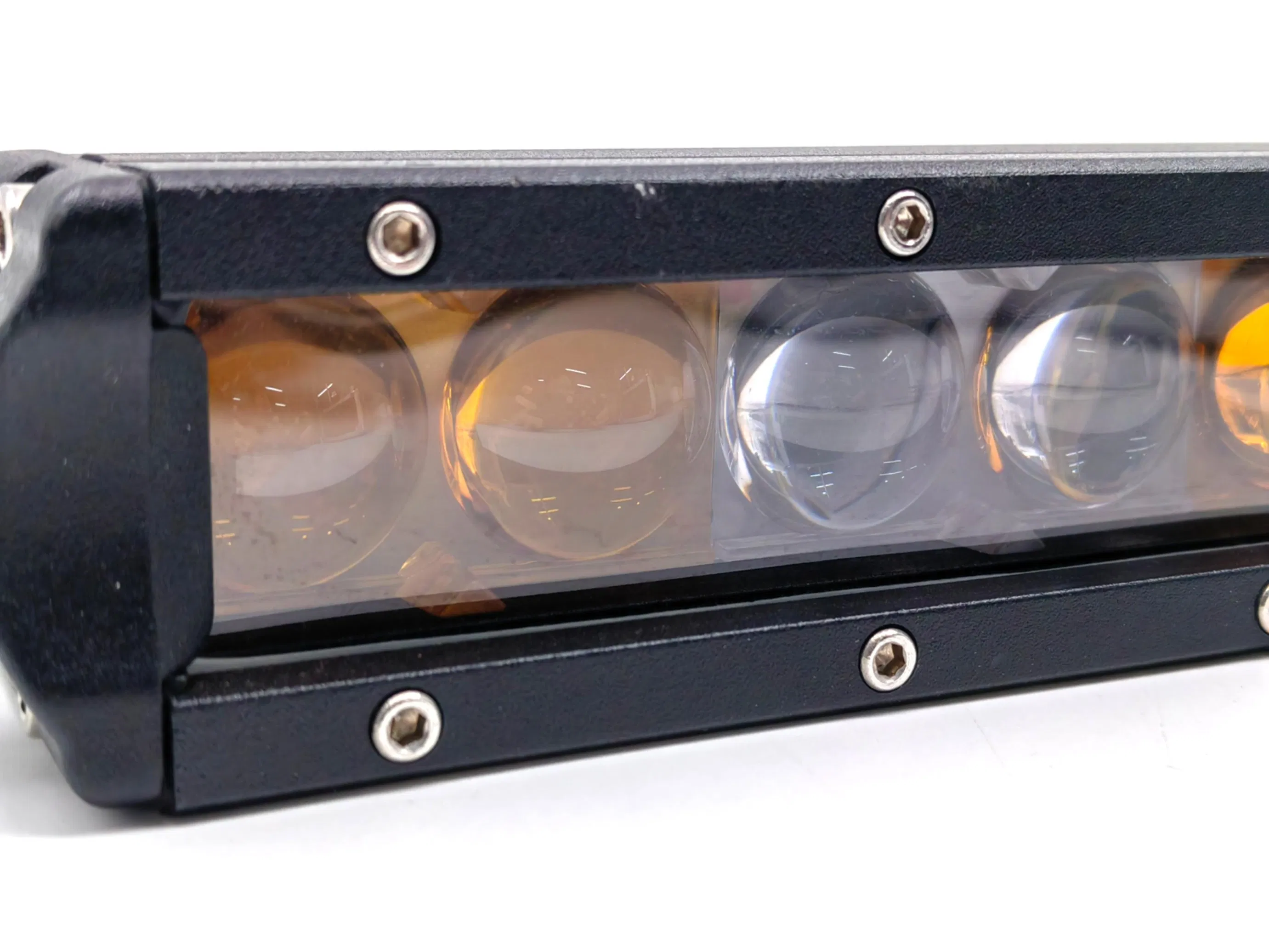 LED Light Bar 4D Single Row for ATV/UTV/SUV/Car LED Work Light Car Light Auto Lamp