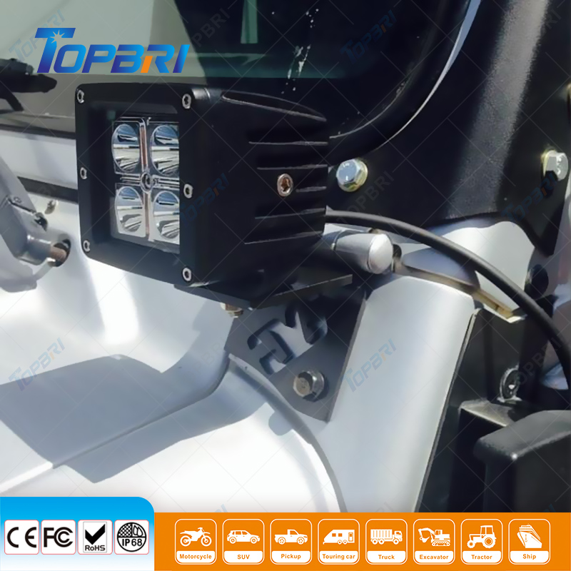 Work Light 12W Amber White Motorcycle CREE LED Fog Light