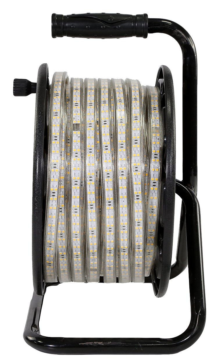 AC230V AC100V AC110V LED Construction Site Light Strip with Stand Safety LED Work Light Drum for Access Light Orientation Light