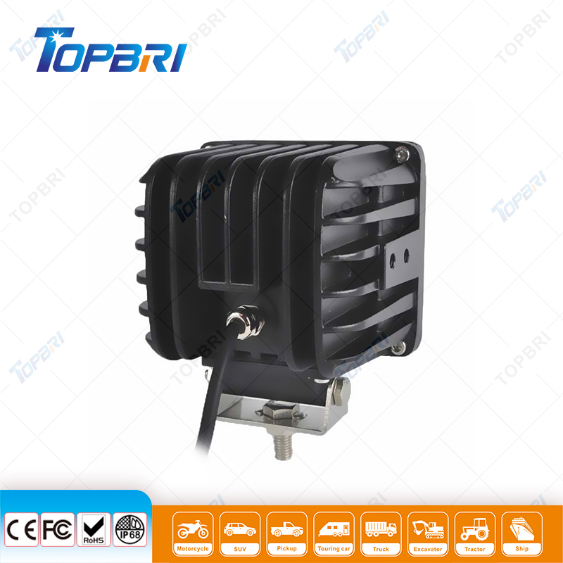 High-Performance 60W LED Driving Work Light for Offroad 4WD Vehicles