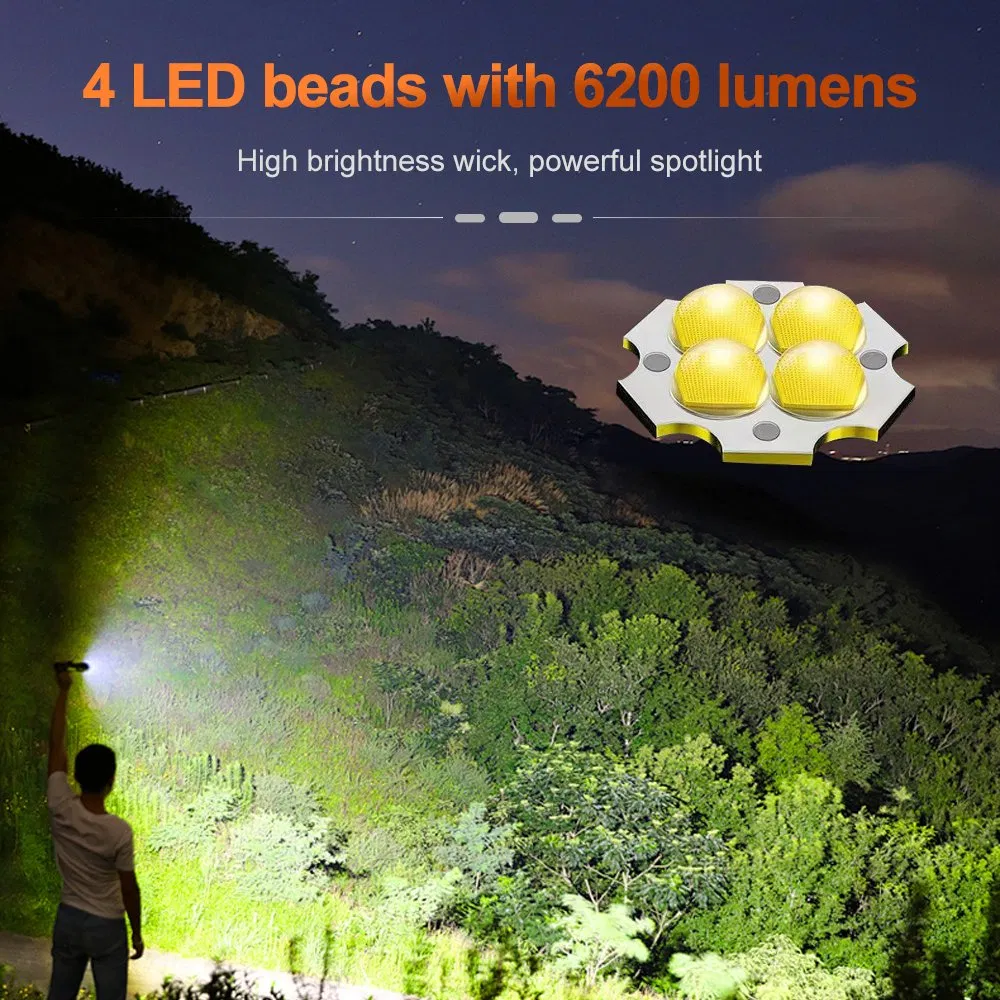 Helius New High Power Ultra Bright Display 1000m Long Range Mini USB Rechargeable Laser LED Torch Light Tactical Gear Flashlight