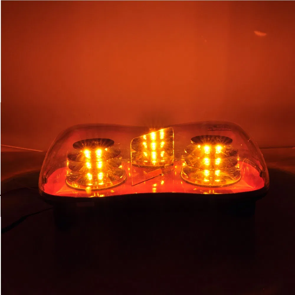 108W Truck Amber Strobe Flash LED Light Bar Emergency Mining Engineering Lightbar