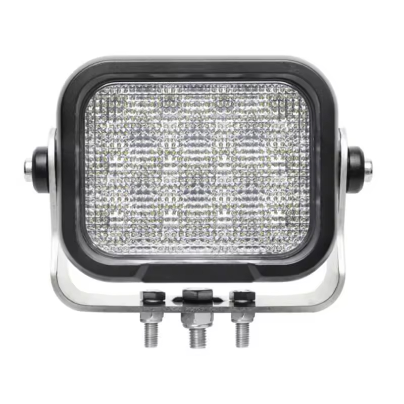 High Power Square Truck Spot Flood Beam White Lamp LED Work Light LED Driving Light 120W for Agriculture Vehicle Tractor ECE R10
