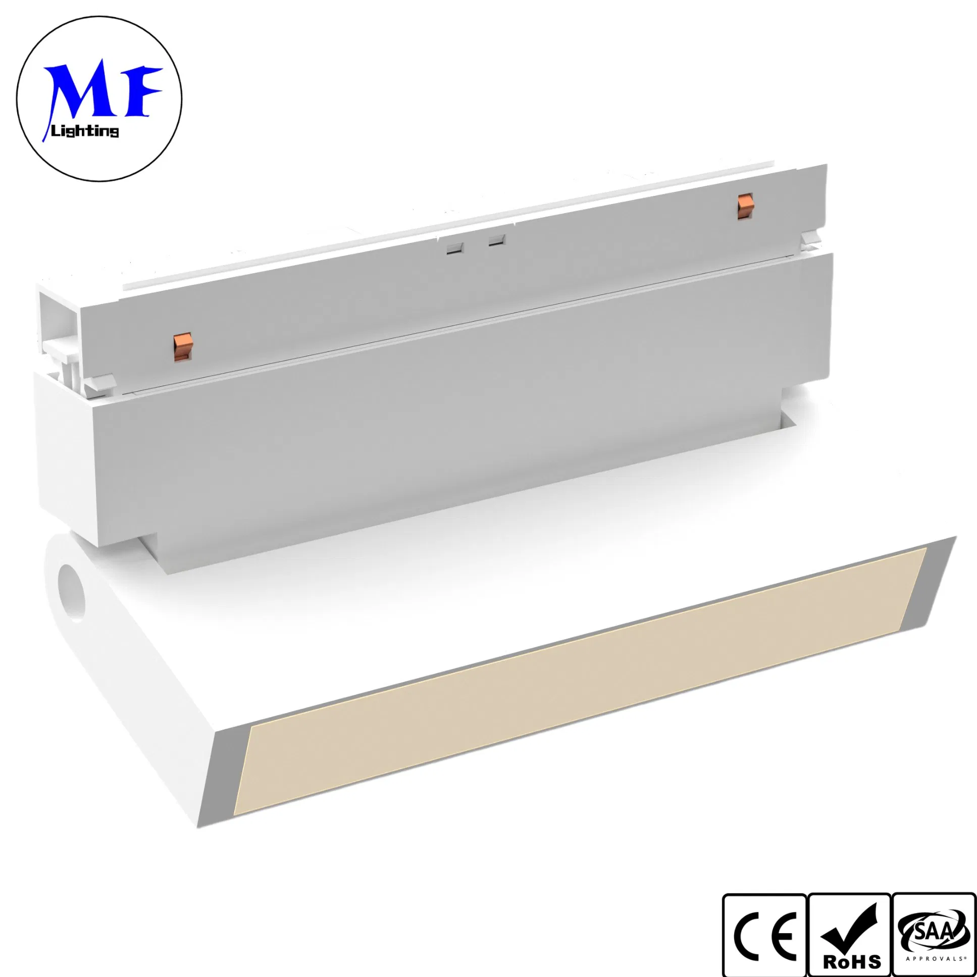 Factory Price 5W Smart Dimmable White Black CCT Tunable 3000K-6000K DC24V 48V Magnetic Flood Light for Offices Showrooms Specialty Stores Hotels Villas Clubs