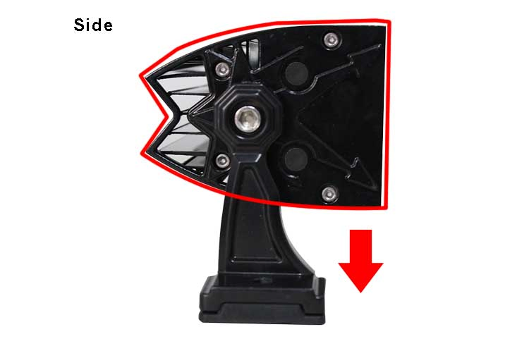 Better Quality 240W with Angle Eyes/Halo 8inch 16inch 24inch 32inch  39inch 46inch  for  4X4 Offroad Jeep Truck LED Light Bar