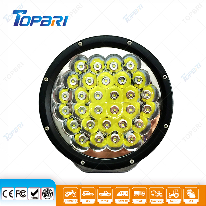 High-Performance 225W LED Offroad Driving Lights for 4X4 Vehicles