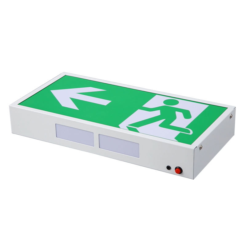 High Quality Rechargeable Emergency Exit Sign Lithium Battery LED Exit Light
