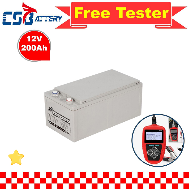 Csbattery 2V200ah Deep Cycle Opzv Bateria for High-Recombination-Efficiency/VFD-Systems/Stationary/Renewable/Vs: Shoto/Ava