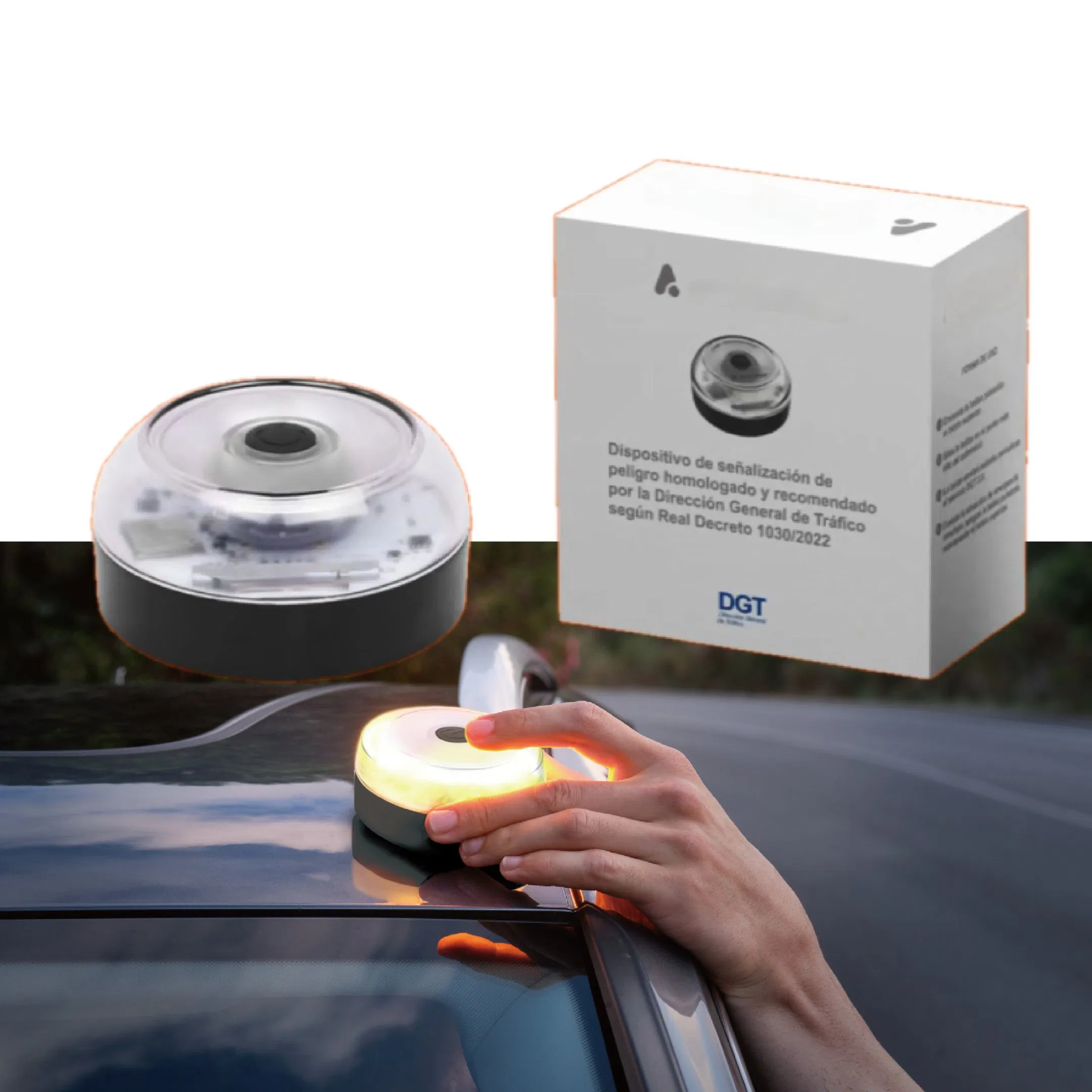 V16 Dgt3.0 Offroad Truck Motorcycle Warning Safety Signal LED Strobe Beacon Light with GPS