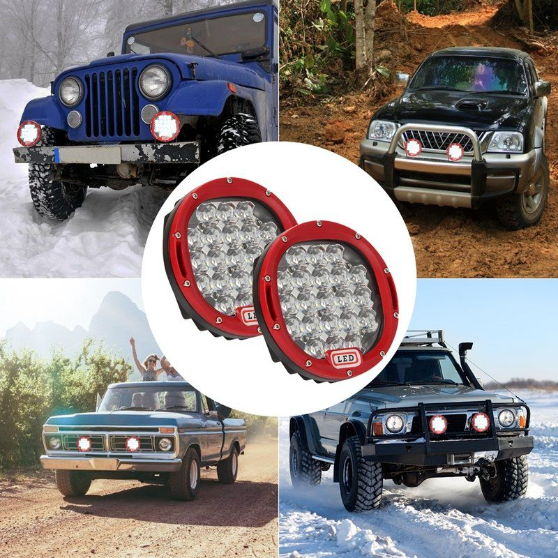 300W 7'' Aluminium Waterproof ATV SUV LED Spot Light Car Motorcycle Truck Trailer Marine Jeeps off Road Work LED Fog Light