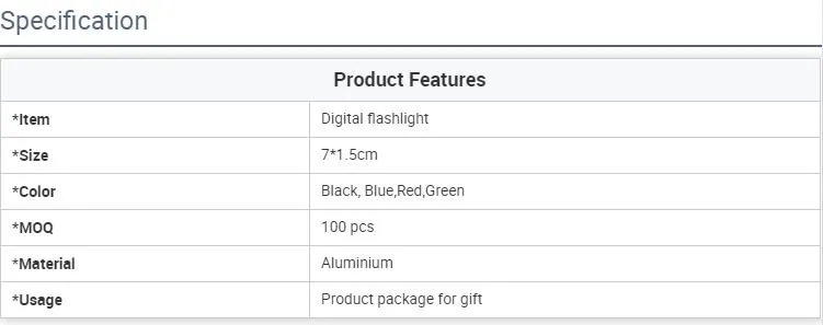 Colorful Flashlight Options