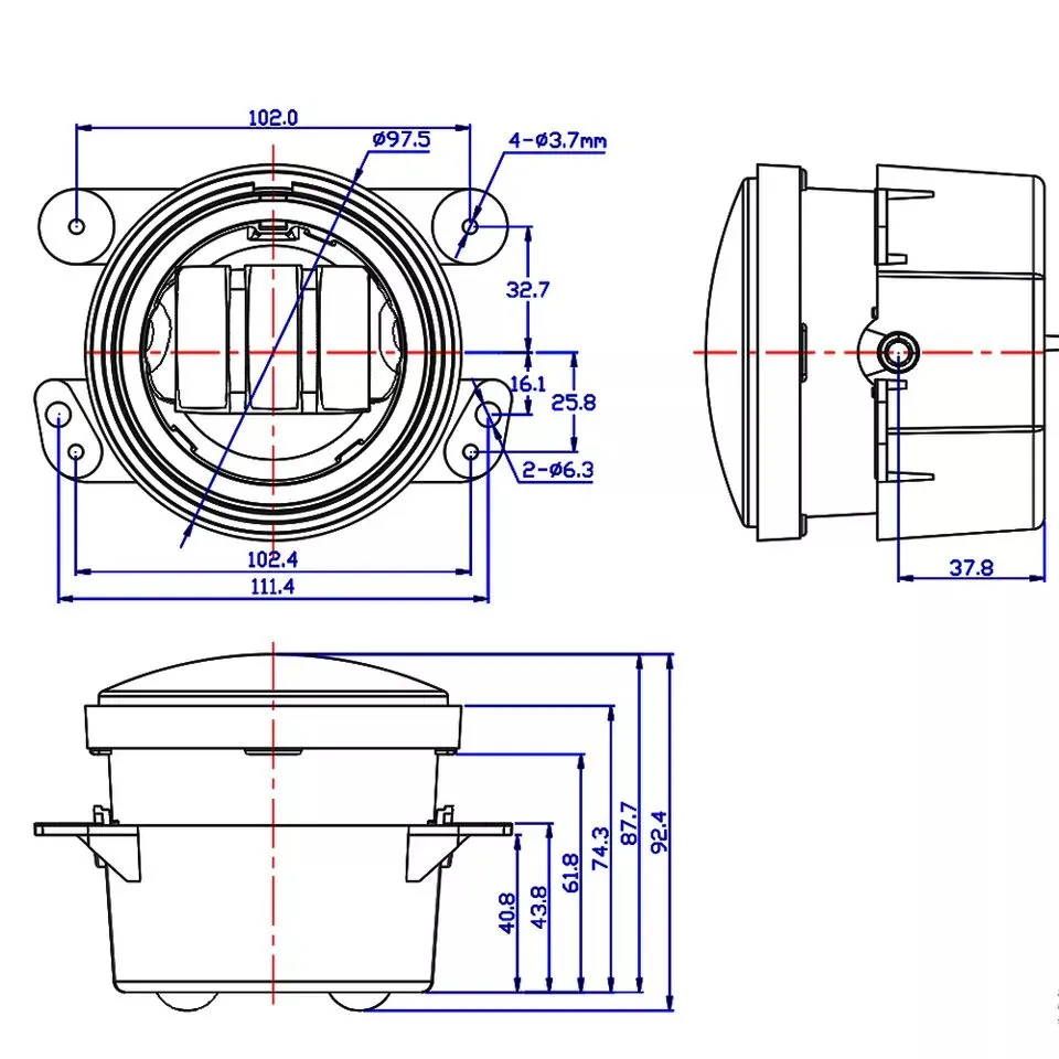 LED Fog Light View 4