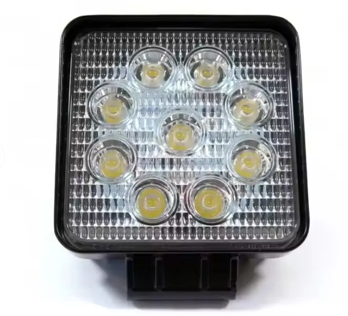 27W LED Offroad Work Light Back View