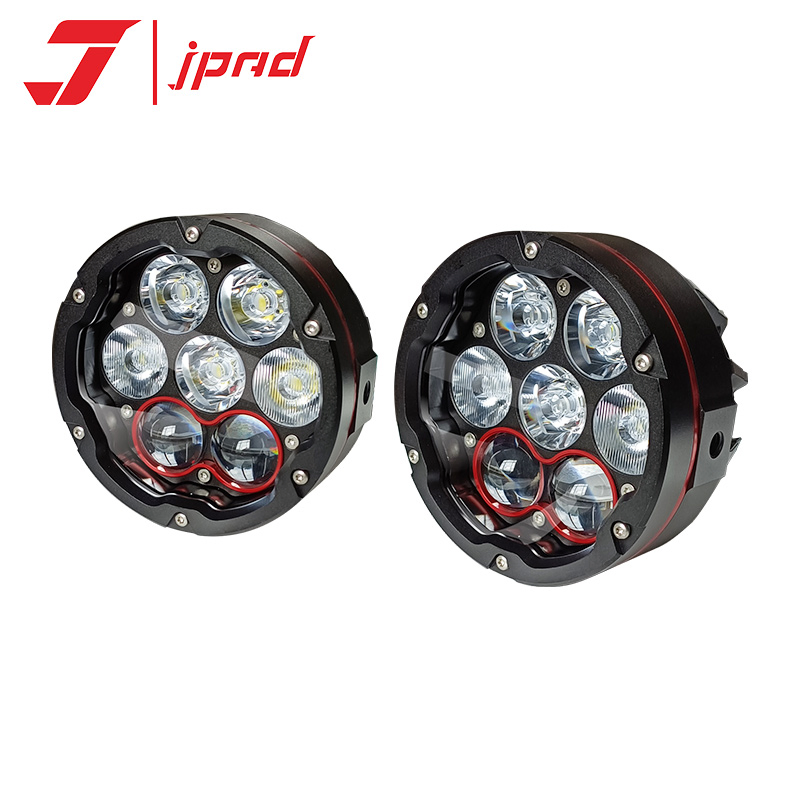 Motorcycle Headlight 190W LED White Light Yellow Light Horn Flash Fog Light CE Certification