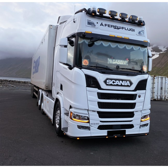 Brtled Dual-Color DRL off-Road Driving Light Round LED Work Light 9 Inch Square LED Driving White and Yellow Light for Truck