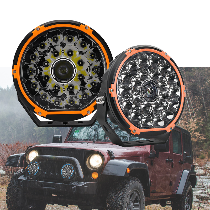 Round Spotlight Light for Offroad 9 Inch LED Light New Design Driving Light Car Accessories
