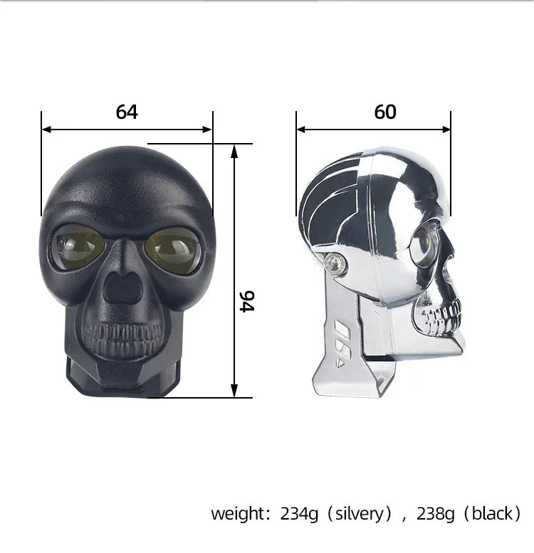 LED Car Light Spotlight Beam Fog Clear Lens Headlight Light Owl for Motorcycle Mini Driving Auxiliary Lights for off-Road Truck Car LED Work Light