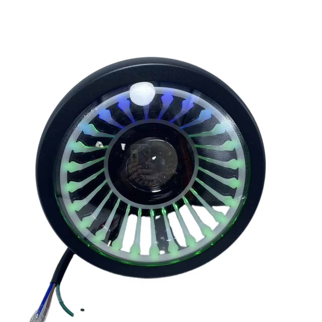 Super Bright 12V-24V Round Motorcycle LED Headlight for Motorcycle Auxiliary Headlight Lamp