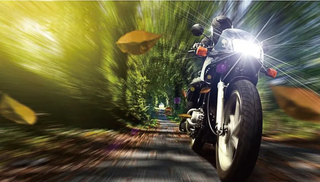 Motorcycle Spotlight