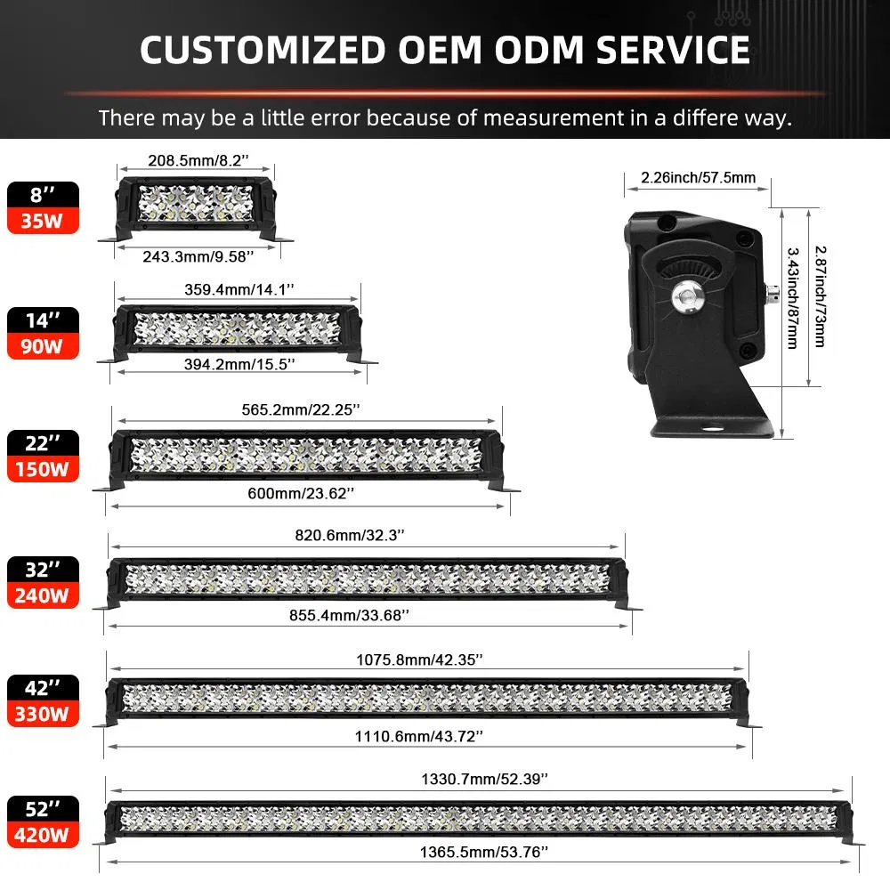 Ultra Bright Offroad LED Light Bar