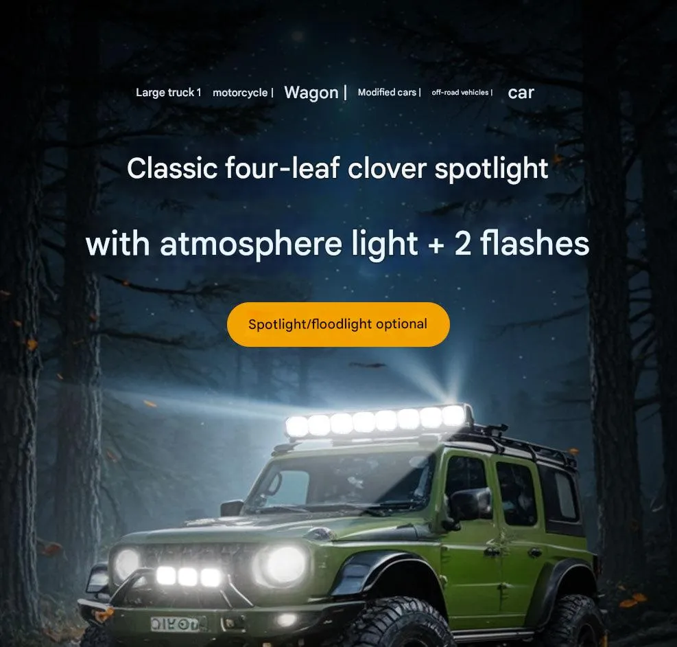 Motorcycle LED Spotlight