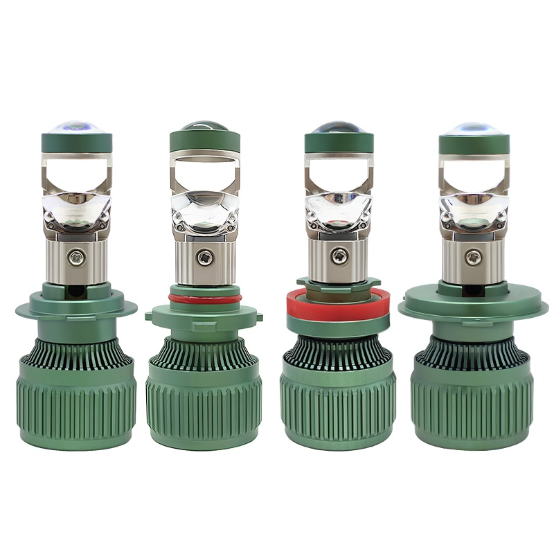 High Power H4 LED Projector Lens for Motorcycle Car High Low Beam Laser Csp LED Headlight Bulbs