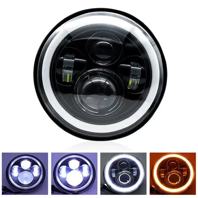 Headlight 7inch Round 2