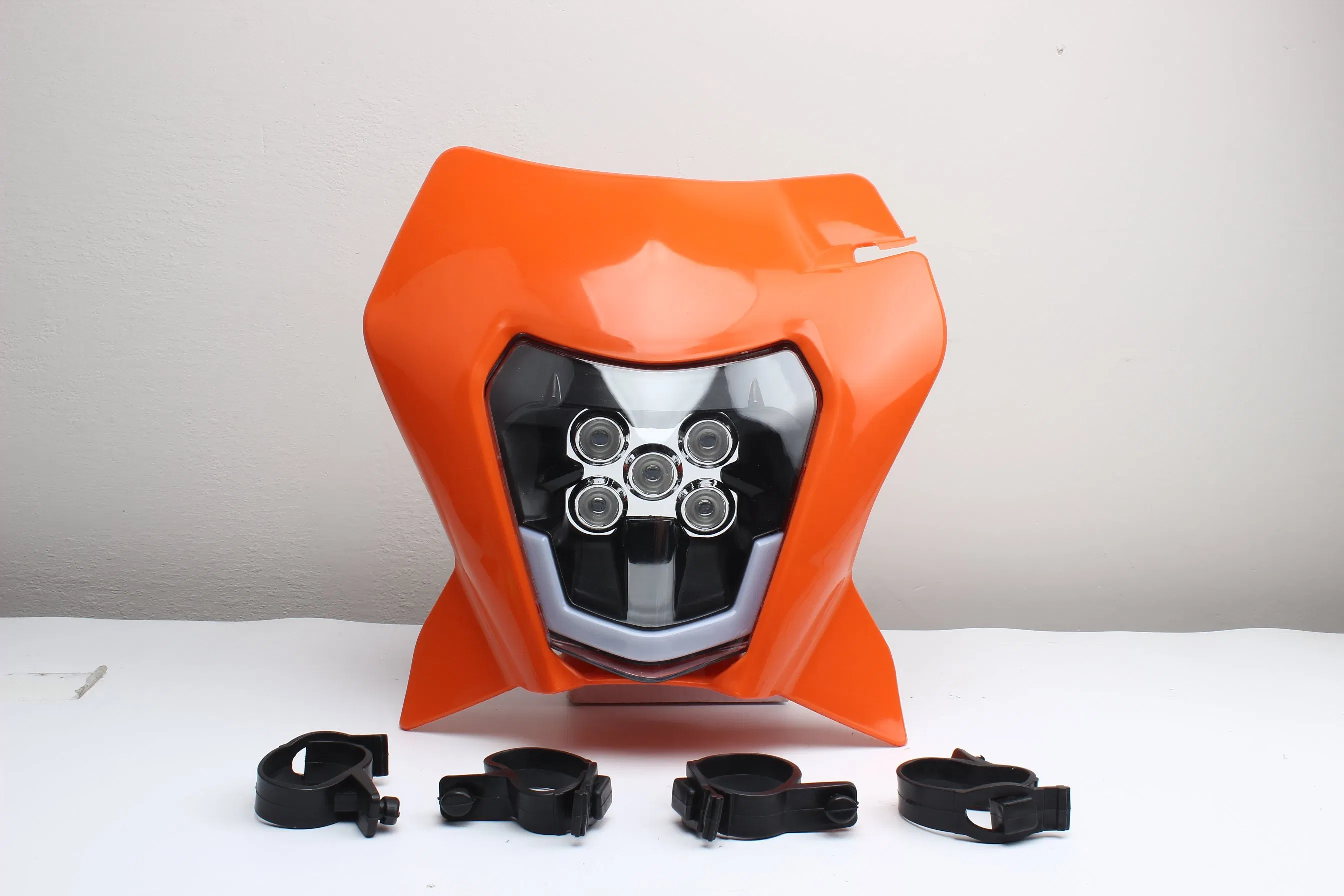 New Motorcycle LED Headlight Dual Sport for Motocross Dirt Bike Headlamp Exc 300 450 690 Enduro R SMC-R Xc Xc-F Sx 2012-2021