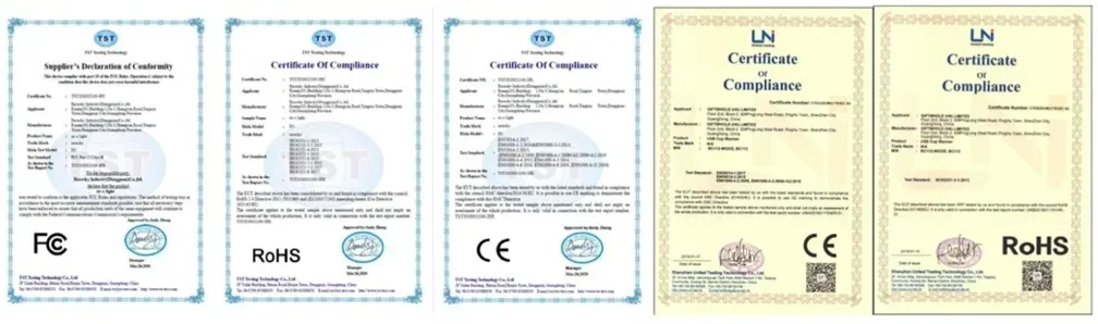 Certifications