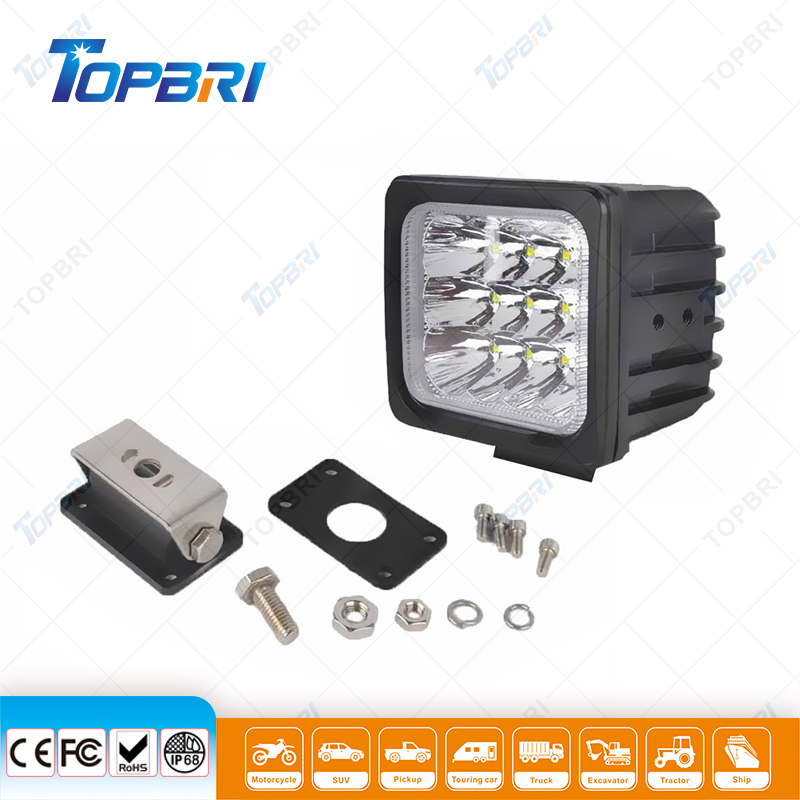 High-Performance 60W LED Driving Work Light for Offroad 4WD Vehicles