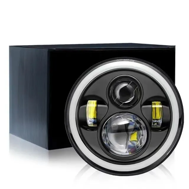 Headlight 7inch Round 6