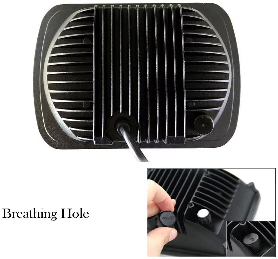 off Road Truck LED Work Driving Car Light 7 Inch Square LED Headlight Rectangle LED Driving Headiight High Low Beam with DRL