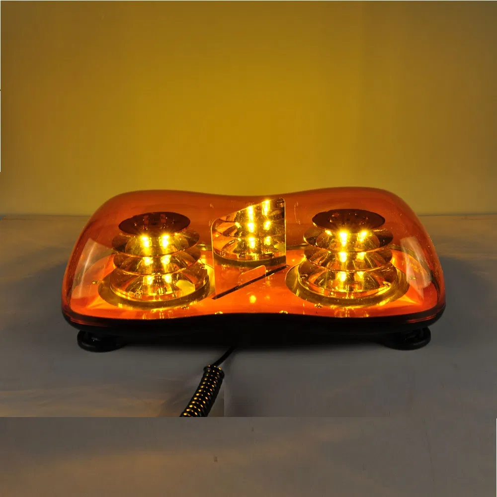 108W Truck Amber Strobe Flash LED Light Bar Emergency Mining Engineering Lightbar