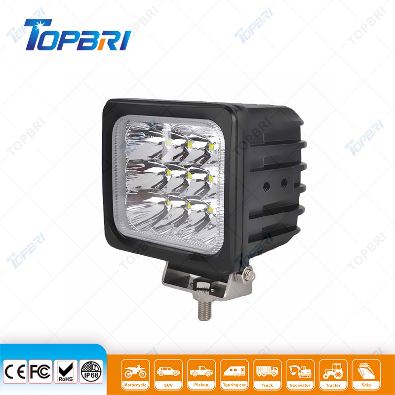 High-Performance 60W LED Driving Work Light for Offroad 4WD Vehicles