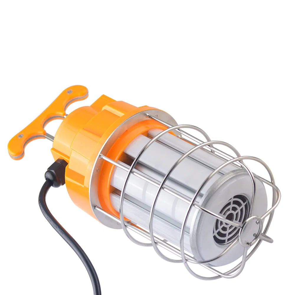 Us Stock 60W LED Linkable Temporary String Work Light 100-277VAC IP65 5000K LED Construction String Light