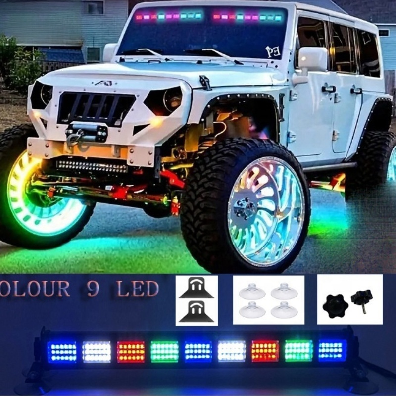 LED Warning Directional Light Bar Traffic Advisor Lights for Tow Truck