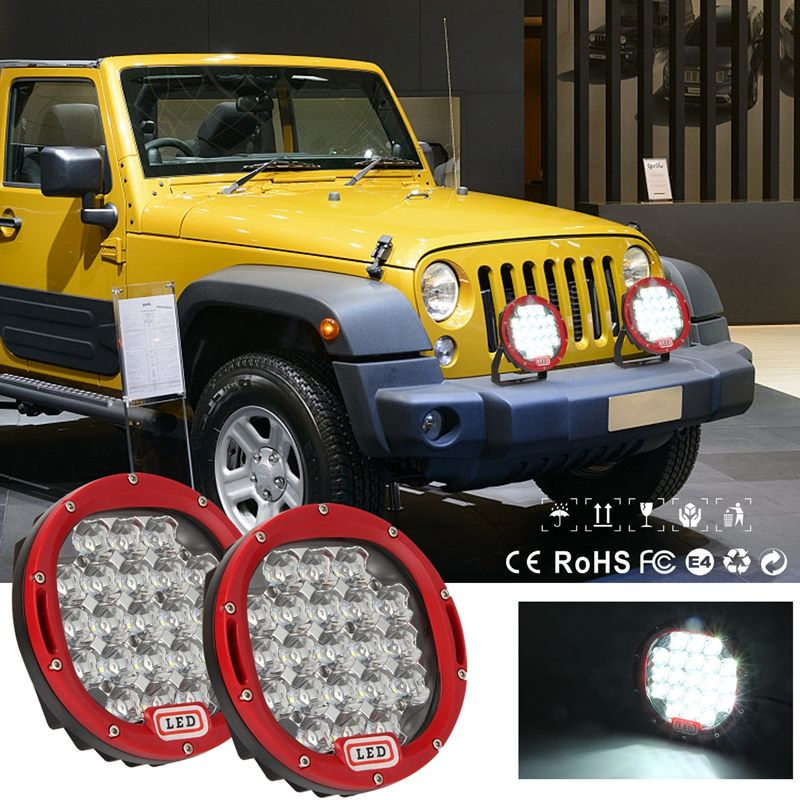 300W 7'' Aluminium Waterproof ATV SUV LED Spot Light Car Motorcycle Truck Trailer Marine Jeeps off Road Work LED Fog Light
