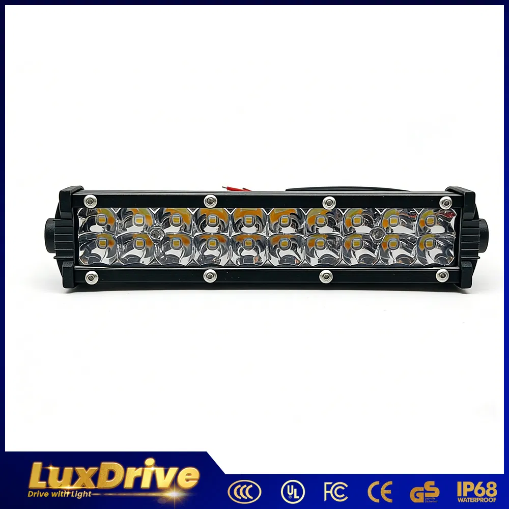 7'' 6000K Slim Car LED Light Bar Spot Beam Auto Working Lights for ATV SUV 4X4 off Road Driving LED Car Light