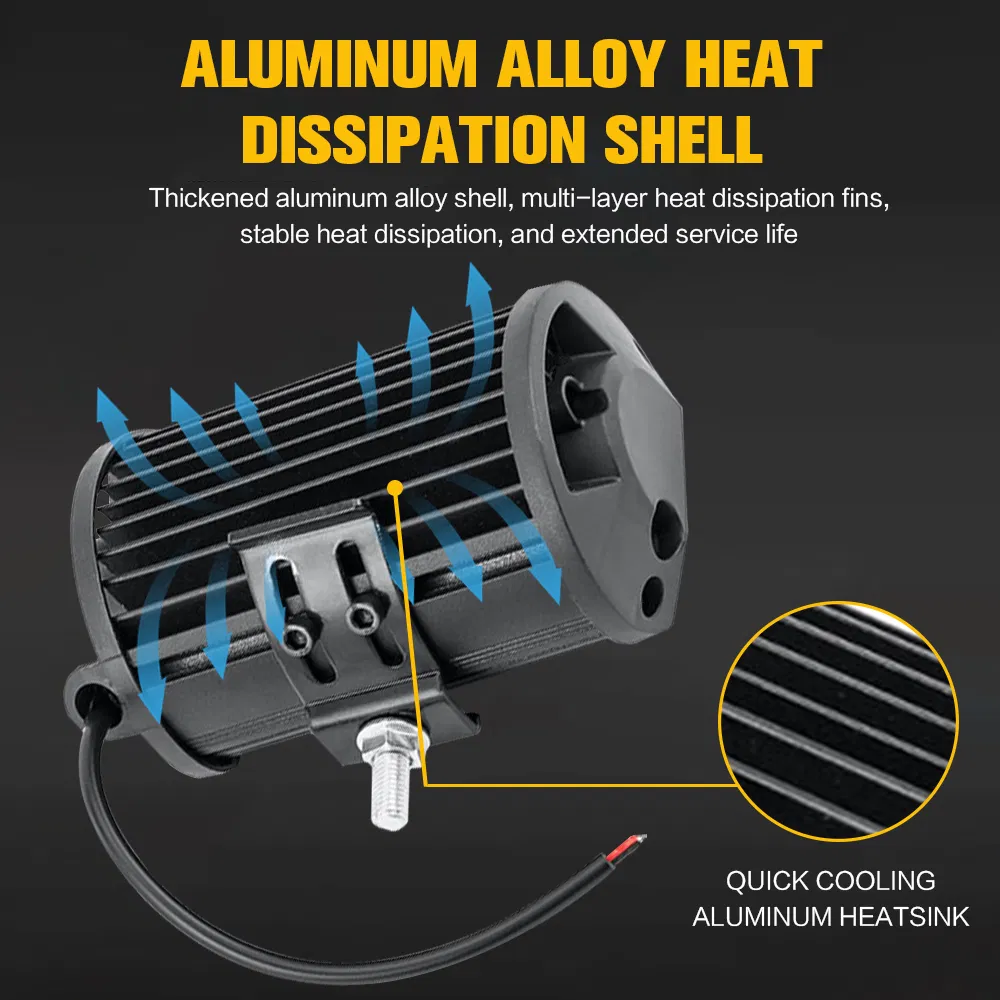 Good Quality LED Work Light 96W 12000lm 6000K White Driving Light Waterproof IP68 for Car for Trucks for Vehicle