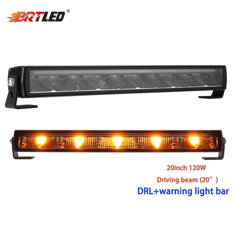 Work LED Bar Position Light 20inch Slim off Road for 4X4 Car Trucks Lighting Thin DRL LED Light Bar