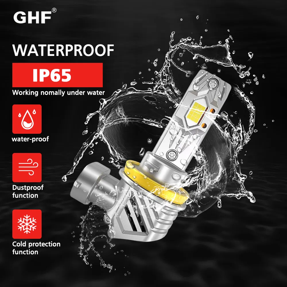 Luces De Motocicleta 140W 14000lm 6500K COB Chips Easy Installation Headlight Motorcycle LED Light for Fog Light /Bike Light