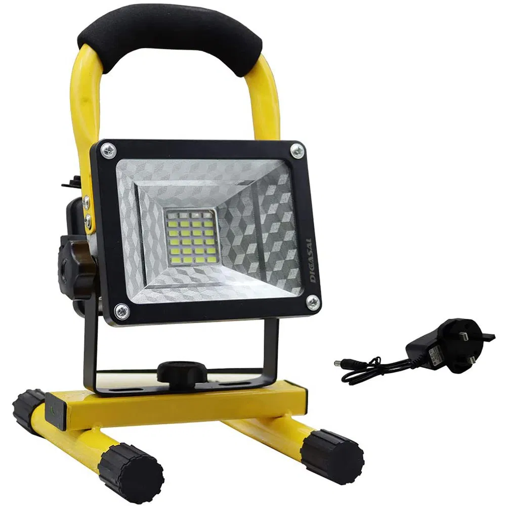 20W LED Work Light USB Rechargeable Portable Emergency Security Floodlight Recessed LED Spotlight for Outdoor, Construction Site, Hiking, Car Garage (FRLS20)